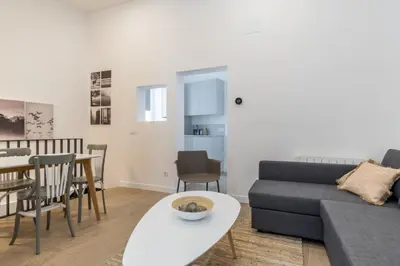 Zona de estar de Modern Duplex -2Bedrooms 2Bathrooms-Las Letras