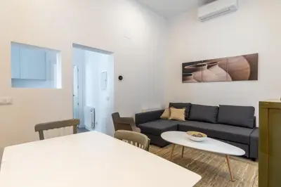 Zona de estar de Modern Duplex -2Bedrooms 2Bathrooms-Las Letras