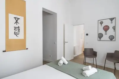 Cama o camas de una habitación en Modern Duplex -2Bedrooms 2Bathrooms-Las Letras