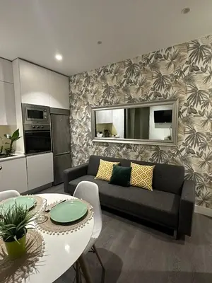 Una cocina o zona de cocina en Apartamento 1 hab en La Latina - Madrid Centro