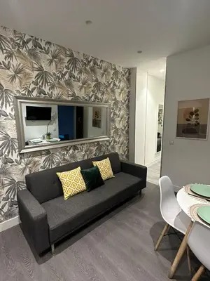 Zona de estar de Apartamento 1 hab en La Latina - Madrid Centro