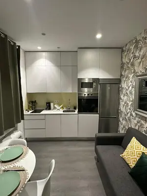 Una cocina o zona de cocina en Apartamento 1 hab en La Latina - Madrid Centro
