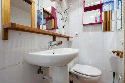 Un baño de Cómodo apartamento en el centro de Madrid