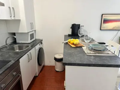 Una cocina o zona de cocina en Piso en pleno centro de Madrid