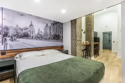 Cama o camas de una habitación en VR OBREGON APARTMENTS