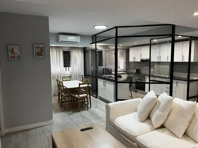 Una cocina o zona de cocina en Exyca Barrio Salamanca