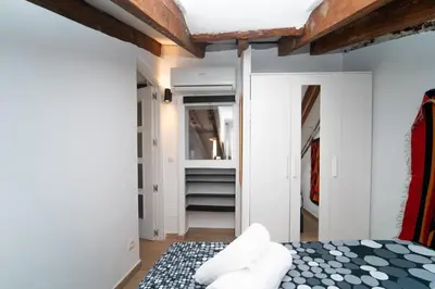 Plano de GuestReady - Charming Rustic Studio, Madrid center