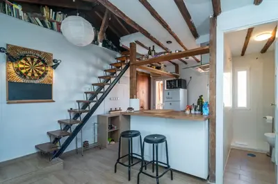 Plano de GuestReady - Charming Rustic Studio, Madrid center