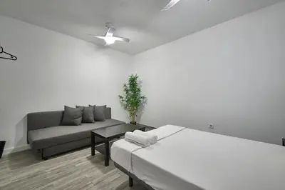 Zona de estar de Núñez de Arce habitaciones
