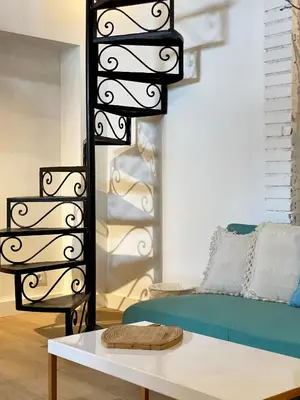 Cama o camas de una habitación en Gran Vía Attic - In the city center