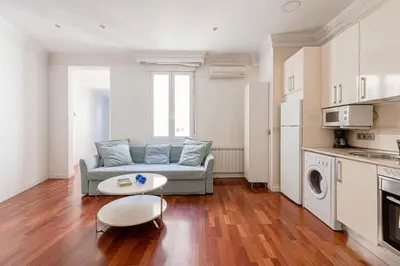 Una cocina o zona de cocina en Modern apartment in Chueca INF3Iz4