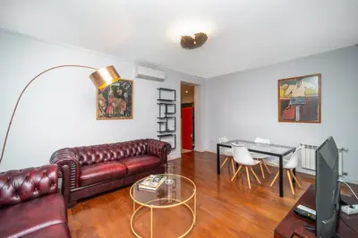 Zona de estar de GuestReady - Cozy stay in the Heart of Madrid