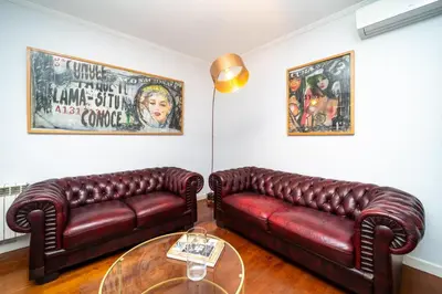 Zona de estar de GuestReady - Cozy stay in the Heart of Madrid