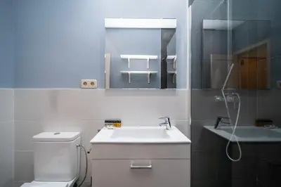 Un baño de GuestReady - Cozy stay in the Heart of Madrid