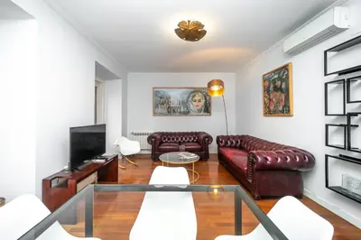Zona de estar de GuestReady - Cozy stay in the Heart of Madrid
