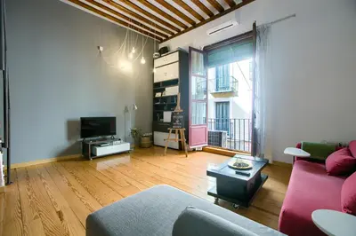 Zona de estar de Bohemian Lavapies - Apartamento de 2 dormitorios