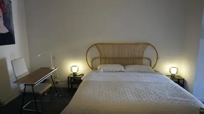Cama o camas de una habitación en Elegant full apartment overlooking Plaza Mayor