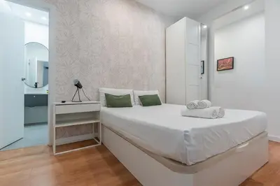 Cama o camas de una habitación en Modern Cozy - 1Bedroom 1Bathroom - Lavapies
