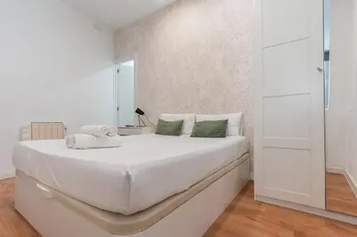 Cama o camas de una habitación en Modern Cozy - 1Bedroom 1Bathroom - Lavapies
