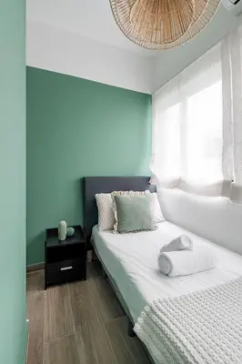 Cama o camas de una habitación en Gran Vía Madrid - En el Centro de Madrid