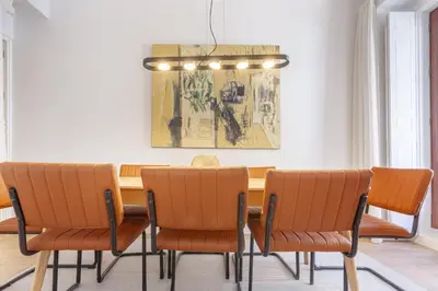 Zona de estar de Cibeles Exclusive en Madrid