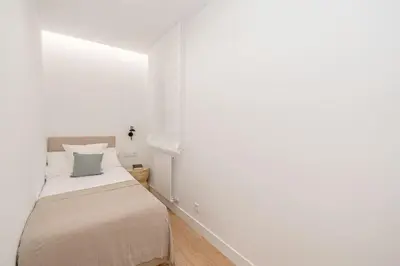 Cama o camas de una habitación en Centro XIV calle Mayor 3BR 3BH