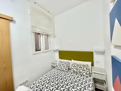 Cama o camas de una habitación en Atocha Ferrocarril 5