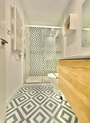 Un baño de Puerta de Toledo III - Apartamento de 1 dormitorio