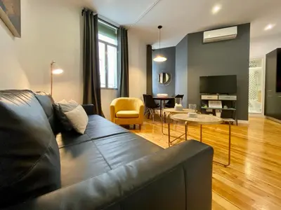 Zona de estar de Puerta de Toledo III - Apartamento de 1 dormitorio