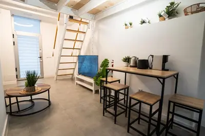Plano de Loft a 10 min del centro histórico de madrid A