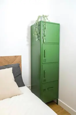 Cama o camas de una habitación en Exyca Cuatro Caminos