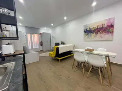 Una cocina o zona de cocina en Estudio en Palacio La Latina
