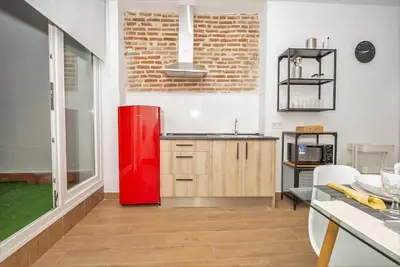Una cocina o zona de cocina en Estudio en Palacio La Latina