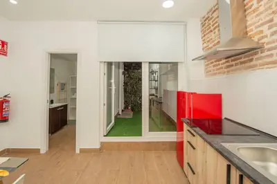 Una cocina o zona de cocina en Estudio en Palacio La Latina