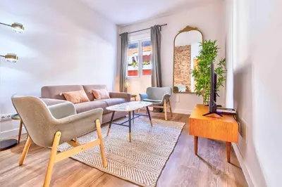 Zona de estar de Apartamento Auditorio II en Madrid