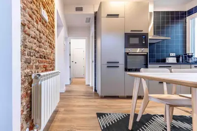 Una cocina o zona de cocina en Apartamento Auditorio II en Madrid