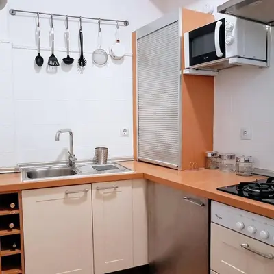 Una cocina o zona de cocina en Madrid Centre! La Latina - Plaza Mayor