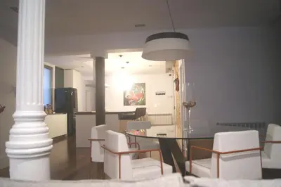 Zona de estar de Lujo en el centro