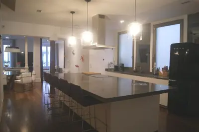 Una cocina o zona de cocina en Lujo en el centro