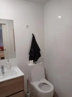 Un baño de Departamento de Lujo Atocha