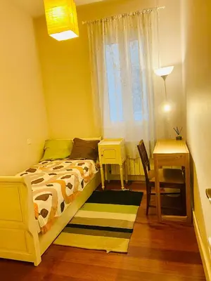 Cama o camas de una habitación en Home sharing La Justicia