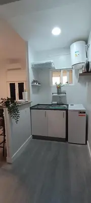 Una cocina o zona de cocina en Apartamento céntrico en chueca