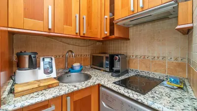 Una cocina o zona de cocina en GuestReady - Cozy stay near Gran Via and Callao