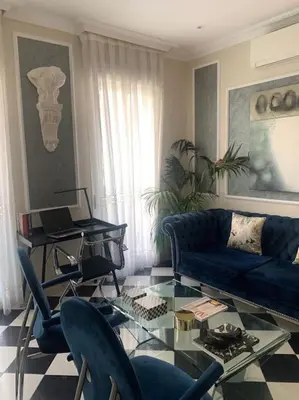 Zona de estar de maravilloso apartamento zona financiera