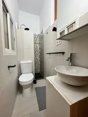 Un baño de Piso Palma Madrid Temporal
