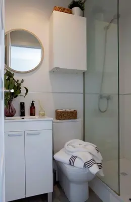 Un baño de Wishome-Ático en Bernabéu con gran terraza