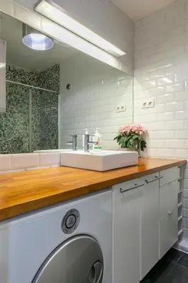 Una cocina o zona de cocina en HOMEABOUT MADRID RÍO APARTMENT