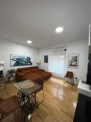 Zona de estar de Comfortable flat in Paseo del Prado Atocha-ALMD8