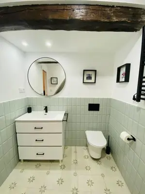 Un baño de Spectacular apartment Atocha-SOLER