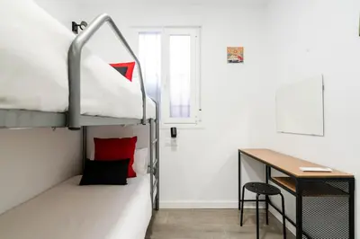 Cama o camas de una habitación en Nice apartment in the center of Madrid-S-EL-VERDE